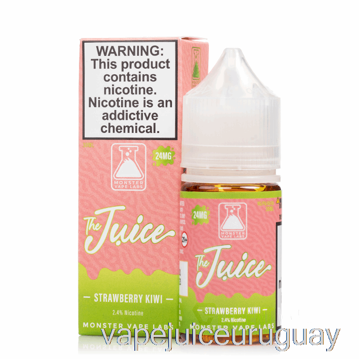 Fresa Kiwi - El Jugo Sales - 30ml 24mg Vape Recargable